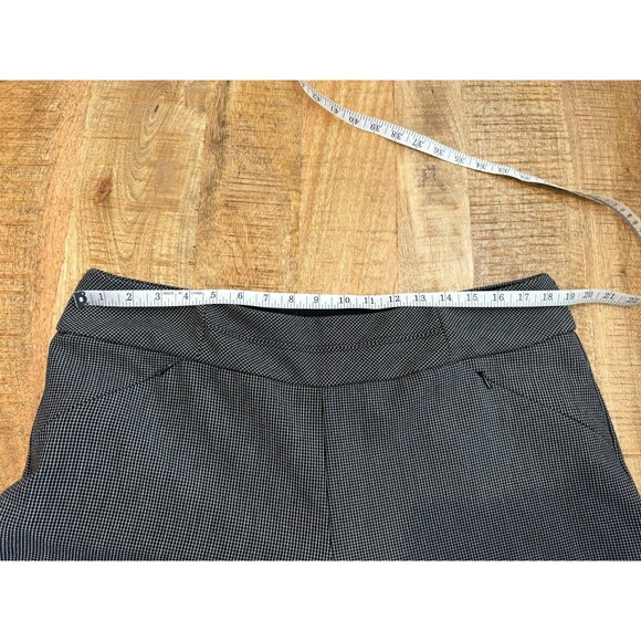 Investments Women's Black Straight Leg Dress Pant High Rise Pull On Trouser 16R - Picture 6 of 8